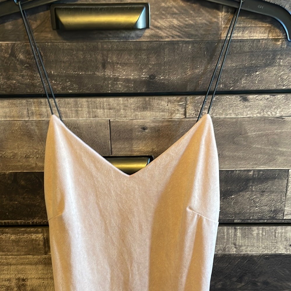 Windsor Fitted Suede Dress